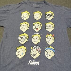 Fallout Many Moods of Vault Boy Graphic T-Shirt XL